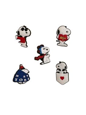 Snoopy 5Piece Croc Charms